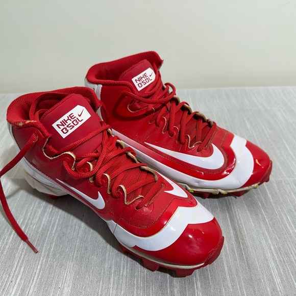Nike Huarache High Top Baseball Cleats - Picture 2 of 7